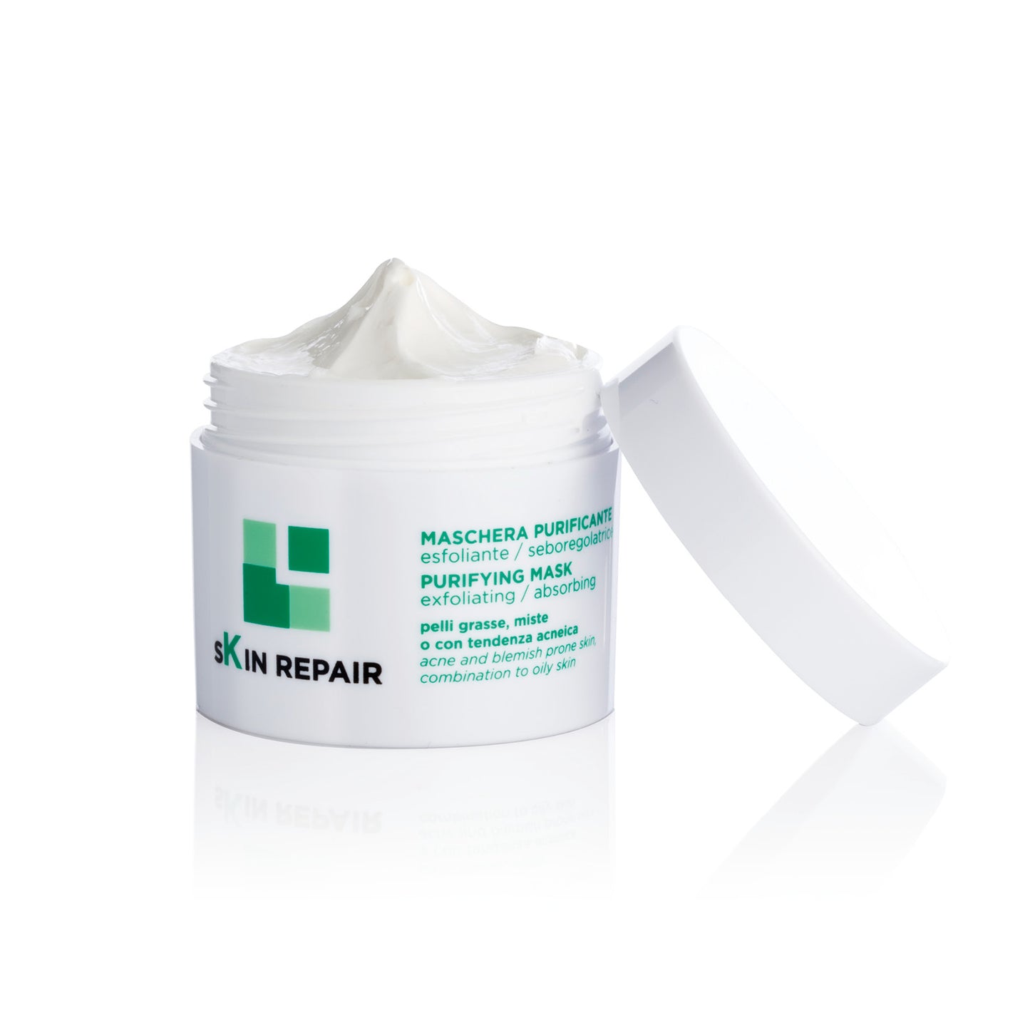 Skin Repair Maschera Purificante Esfoliante Seboregolatrice