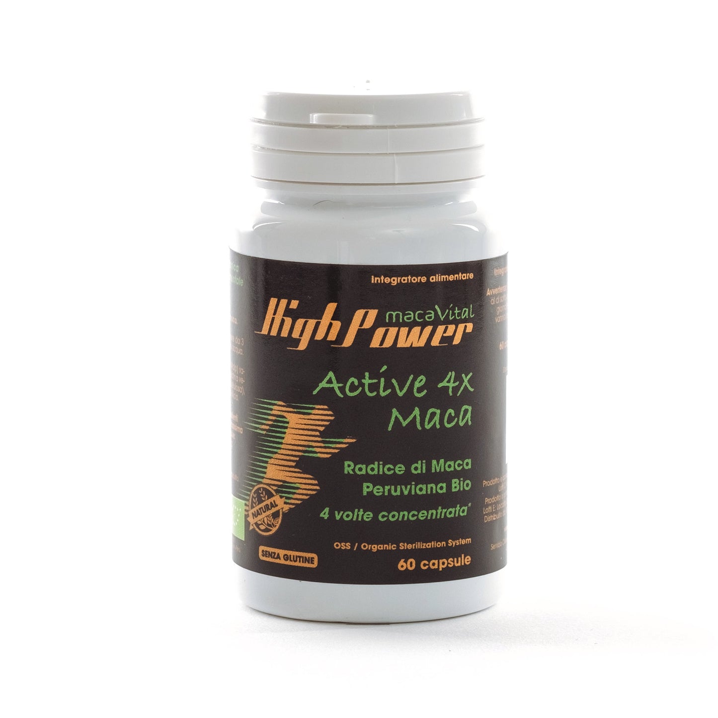 High Power Active 4x Maca Integratore Alimentare