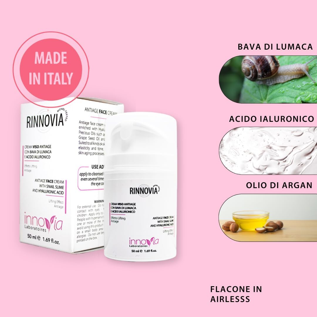 Crema Viso alla Bava di Lumaca - 50ml