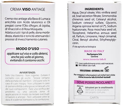 Crema Viso alla Bava di Lumaca - 50ml