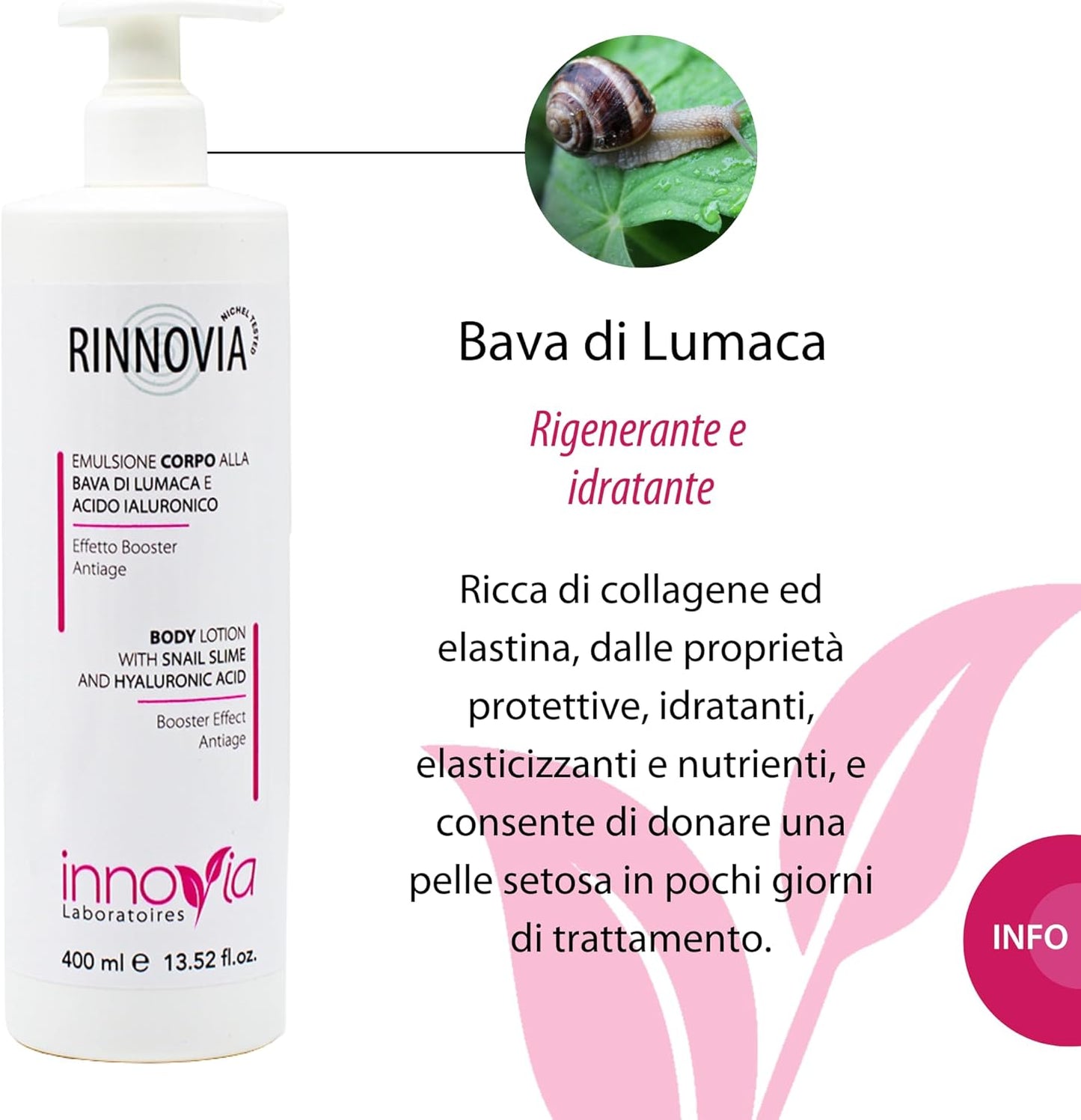 Crema Corpo alla Bava di Lumaca - 400ml