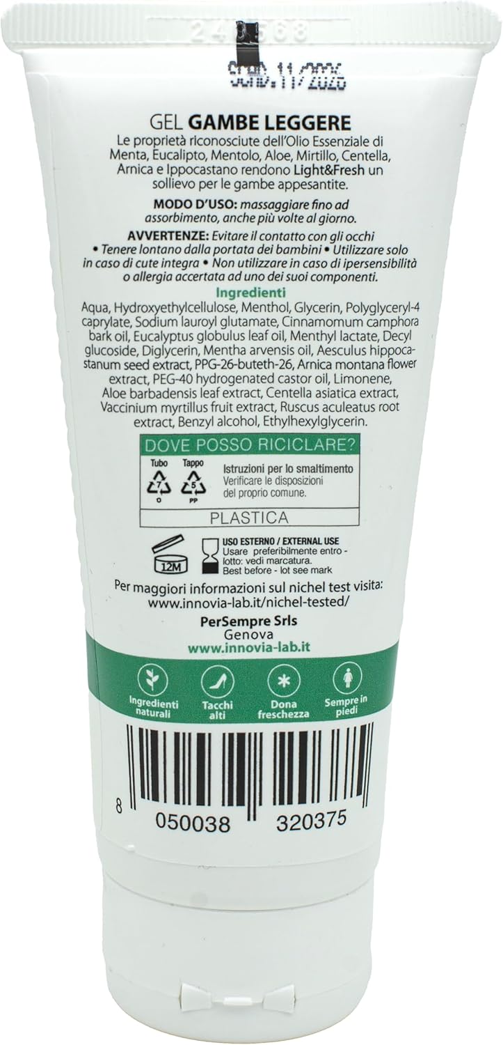 GEL gambe leggere - 100ml