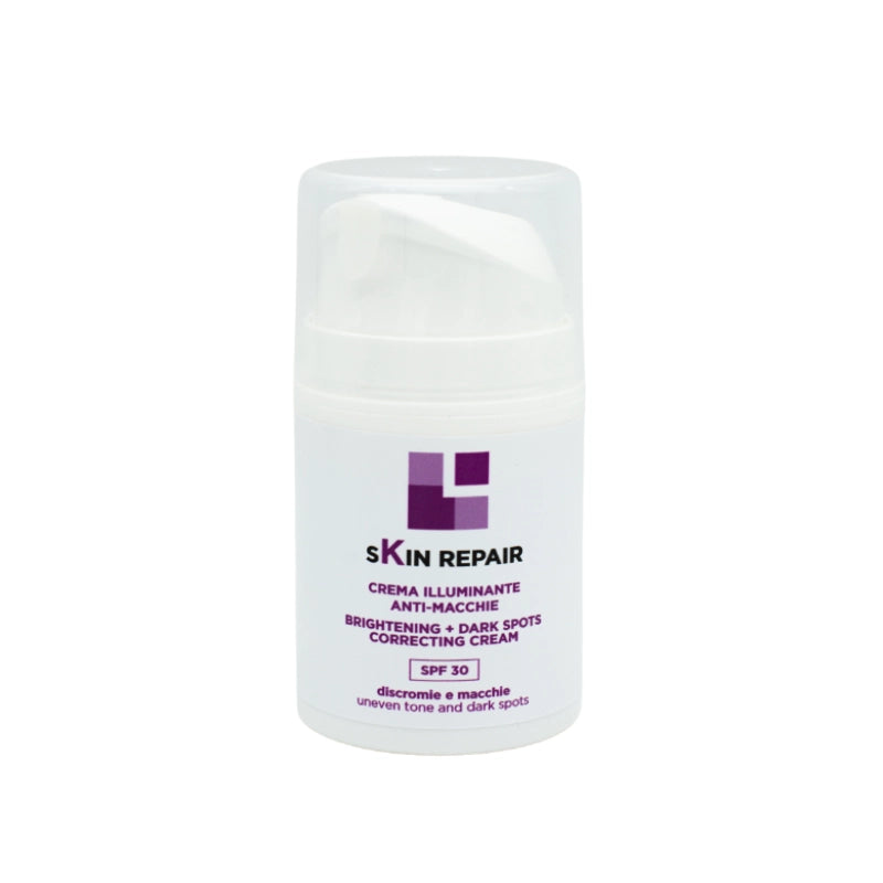 Crema illuminante anti-macchie con filtro solare SPF30  - Skin Repair 50ml