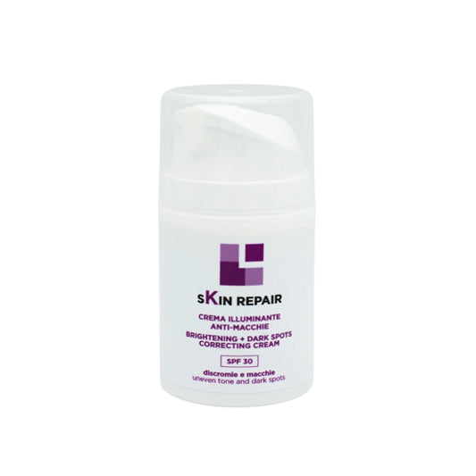Crema illuminante anti-macchie con filtro solare SPF30  - Skin Repair 50ml