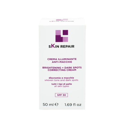 Crema illuminante anti-macchie con filtro solare SPF30  - Skin Repair 50ml
